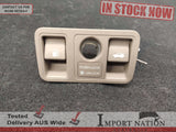 TOYOTA ARISTO JZS147 FUEL FLAP AND BOOT RELEASE SWITCH - TAN 91-96