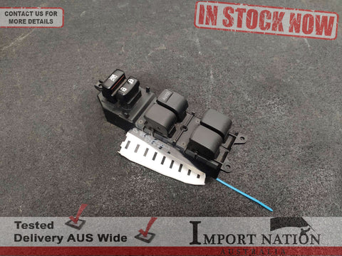 TOYOTA AURION USED FRONT RIGHT WINDOW MASTER SWITCH 06-11