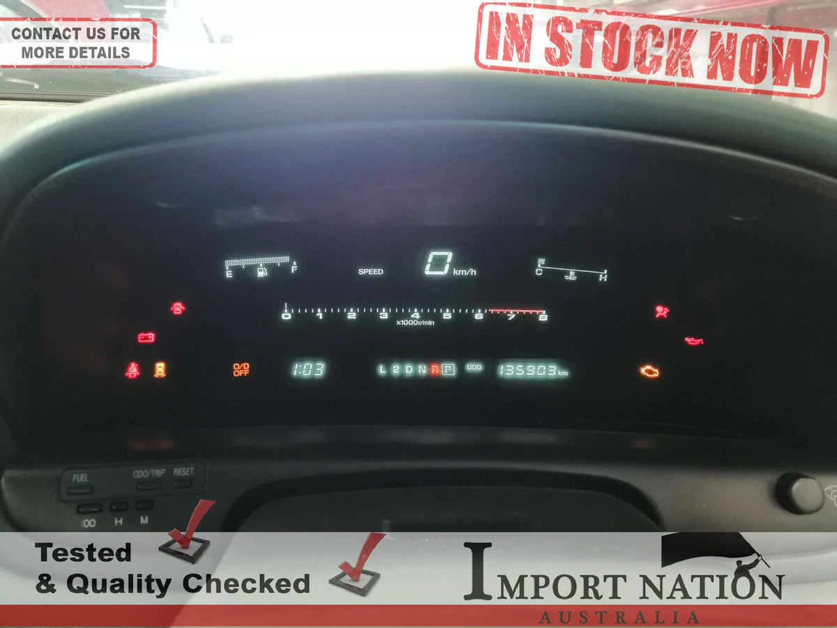 TOYOTA SOARER JZZ31 97-00 SPEEDOMETER INSTRUMENT CLUSTER 3.0L VVTI