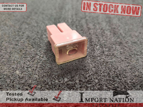 USED OEM FUSE - RELAY - MODULE JDM TOYOTA 30A 30 AMP PINK