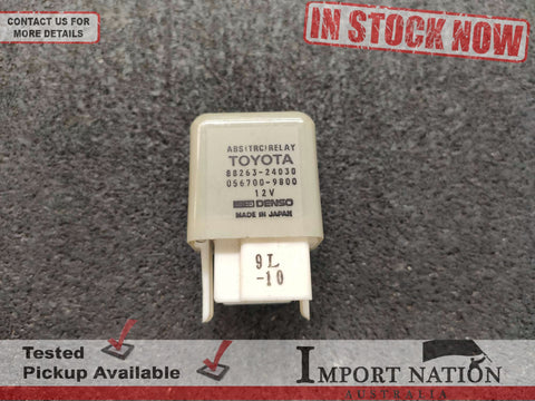USED OEM ABS (TRC) RELAY MODULE JDM TOYOTA DENSO 88263-24030 // 056700-9800