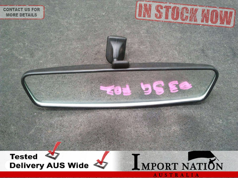 SUBARU FORESTER SG INTERIOR REARVIEW MIRROR 2002-2007 REAR VIEW 011083 ROTATE IN