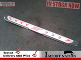 FORD FOCUS LW ST METAL DOOR SILL COVER TRIM - ARROW PATTERN 11-14