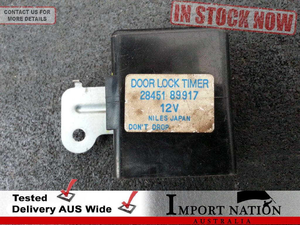 NISSAN S13 180SX DOOR LOCK TIMER ECU MODULE 28451 89917 Import Nation Nissan s13 180sx door lock timer ecu module 28451 89917 import nation