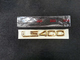 Lexus LS400 New Old Stock - Boot Badge Decal - Gold Genuine OEM 1989-97