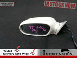 TOYOTA ARISTO JZS147 LEFT EXTERIOR MIRROR 7-PIN - WHITE 91-96