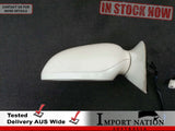 TOYOTA ARISTO JZS147 LEFT EXTERIOR MIRROR 7-PIN - WHITE 91-96