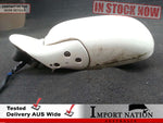 TOYOTA ARISTO JZS147 LEFT EXTERIOR MIRROR 7-PIN - WHITE 91-96