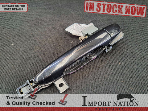 MAZDA 6 GH 08-12 USED EXTERIOR DOOR HANDLE - BLACK LEFT FRONT PASSENGERS