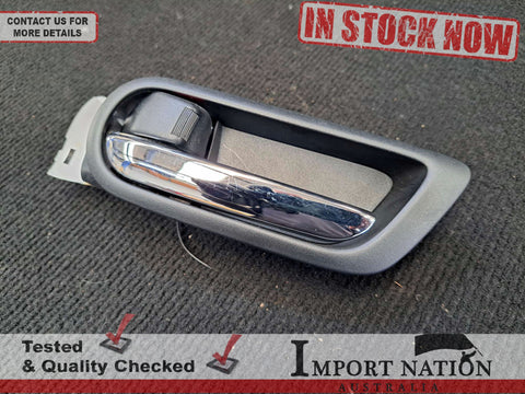 MAZDA 6 GH 08-12 USED INTERIOR DOOR HANDLE - CHROME LEVER LEFT FRONT PASSENGERS