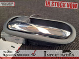 MAZDA 6 GH 08-12 USED INTERIOR DOOR HANDLE - CHROME LEVER LEFT REAR PASSENGERS