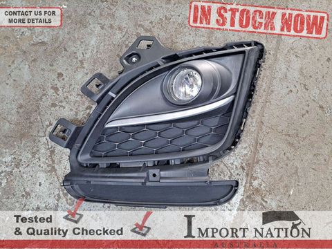 MAZDA 6 GH 08-12 USED FRONT BUMPER FOG LIGHT WITH SURROUND TRIM LEFT SIDE PASSENGERS