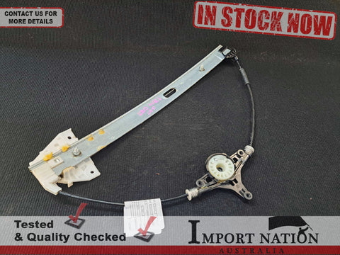MAZDA 6 GH 08-12 USED OEM LEFT FRONT WINDOW REGULATOR CABLE ASSEMBLY