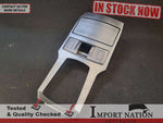 SUBARU LIBERTY 5TH GEN  09-14 BM BR BLACK GEAR SHIFTER SURROUND TRIM CUP HOLDER