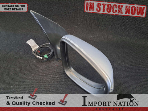 VOLKSWAGEN GOLF MK6 09-12 RIGHT EXTERIOR WING MIRROR - SILVER LA7W