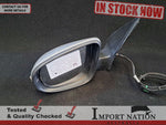 VOLKSWAGEN GOLF MK6 09-12 LEFT EXTERIOR WING MIRROR - SILVER LA7W