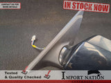 NISSAN Y34 GLORIA LEFT EXTERIOR WING MIRROR - RESPRAYED BLACK