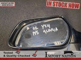 NISSAN Y34 GLORIA LEFT EXTERIOR WING MIRROR - RESPRAYED BLACK