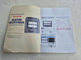 TOYOTA SOARER 1991-2000 JAPANESE ELECTRO MULTIVISION BOOKLET MANUAL