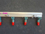 LAND ROVER FREELANDER 2 07-14 3.2L PETROL FUEL RAIL W INJECTORS 6G9N9H487 AH
