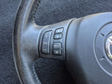 MAZDA RX8 03-08 STEERING WHEEL LEATHER BLACK SLIGHT WARE