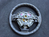 MAZDA RX8 03-08 STEERING WHEEL LEATHER BLACK SLIGHT WARE