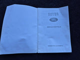 LAND ROVER FREELANDER 2 07-14 WARRANTY AND SERVICE STAMP BOOK - USED STAMPED