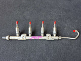 SKODA FABIA 14-19 NJ3 CJZC 1.2L USED FUEL INJECTOR RAIL INJECTORS HDEVTYP01 06K906051A