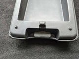 NISSAN SKYLINE V35 COUPE 03-06 INTERIOR CONSOLE LID LEATHER BLACK 39CM LENGTH