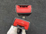 VOLKSWAGEN GOLF MK5 05-09 REAR CENTER SEATBELT BUCKLE PAIR 1K0857739 D QVZ
