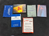 MITSUBISHI PAJERO NM USED BOOKLETS MANUALS USERS WARRANTY GUIDES 00 01 02