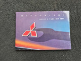 MITSUBISHI PAJERO NM USED BOOKLETS MANUALS USERS WARRANTY GUIDES 00 01 02