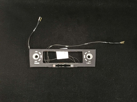 JAGUAR XJ6 III 80-86 HVAC CLIMATE CONTROL DASHBOARD FASCIA SURROUND DEFECT