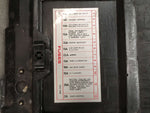 JAGUAR XJ6 III 80-86 RIGHT LOWER DASHBOARD TRIM WITH FUSE COVER