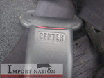 SUBARU IMPREZA GD SEDAN REAR MIDDLE SEATBELT AND BUCKLE 01-06 WRX