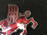 TOYOTA SOARER 1991-99 OEM FRONT BADGE DECAL EMBLEM WINGED LION GRIFFIN