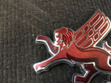 TOYOTA SOARER 1991-99 OEM FRONT BADGE DECAL EMBLEM WINGED LION GRIFFIN