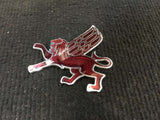 TOYOTA SOARER 1991-99 OEM FRONT BADGE DECAL EMBLEM WINGED LION GRIFFIN DEFECT