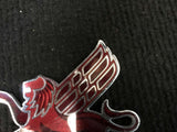 TOYOTA SOARER 1991-99 OEM FRONT BADGE DECAL EMBLEM WINGED LION GRIFFIN DEFECT