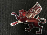 TOYOTA SOARER 1991-99 OEM FRONT BADGE DECAL EMBLEM WINGED LION GRIFFIN DEFECT