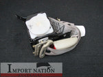 NISSAN Y34 GLORIA CEDRIC REAR LEFT SEATBELT AND BUCKLE - BEIGE