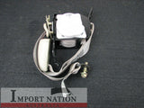 NISSAN Y34 GLORIA CEDRIC REAR RIGHT SEATBELT AND BUCKLE - BEIGE