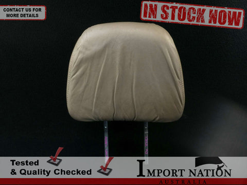 JEEP CHEROKEE XJ 94-96 REAR SEAT HEADREST - RIGHT OR LEFT - TAN BROWN