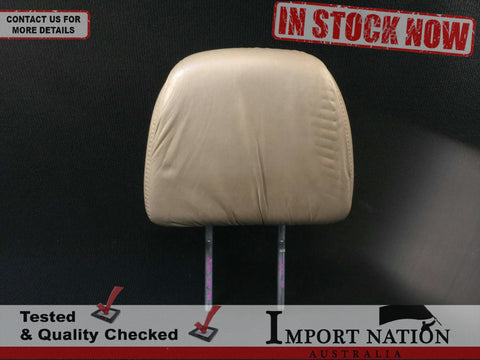 JEEP CHEROKEE XJ 94-96 REAR SEAT HEADREST - RIGHT OR LEFT - TAN BROWN