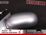 TOYOTA ARISTO JZS147 LEFT EXTERIOR MIRROR 11-PIN - SILVER 91-96