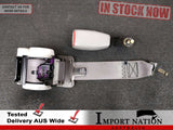 NISSAN Y34 CEDRIC GLORIA REAR SEATBELT - PASSENGER SIDE - GREY