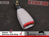 NISSAN Y34 CEDRIC GLORIA REAR SEATBELT - PASSENGER SIDE - GREY