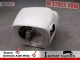 NISSAN Y34 CEDRIC GLORIA STEERING COLUMN SURROUND TRIM - GREY - DEFECT