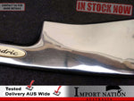 NISSAN Y34 CEDRIC - REAR SILVER DOOR SILL TRIM - DRIVERS SIDE