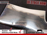 NISSAN Y34 CEDRIC - REAR SILVER DOOR SILL TRIM - PASSENGER SIDE